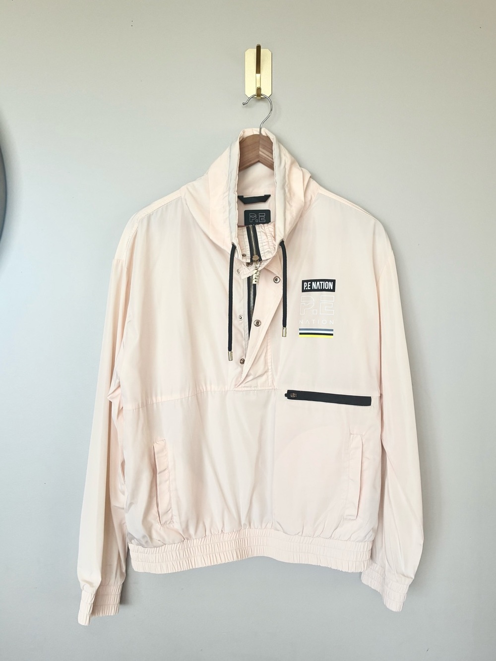 P.E Nation Pale Pink Windbreaker
